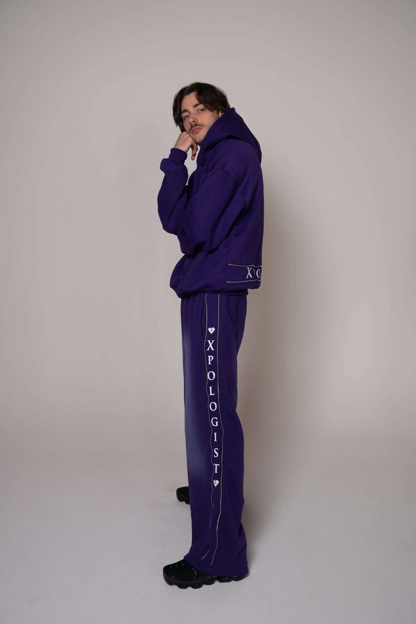 ZIP-LINE SWEATSUIT (Purple)