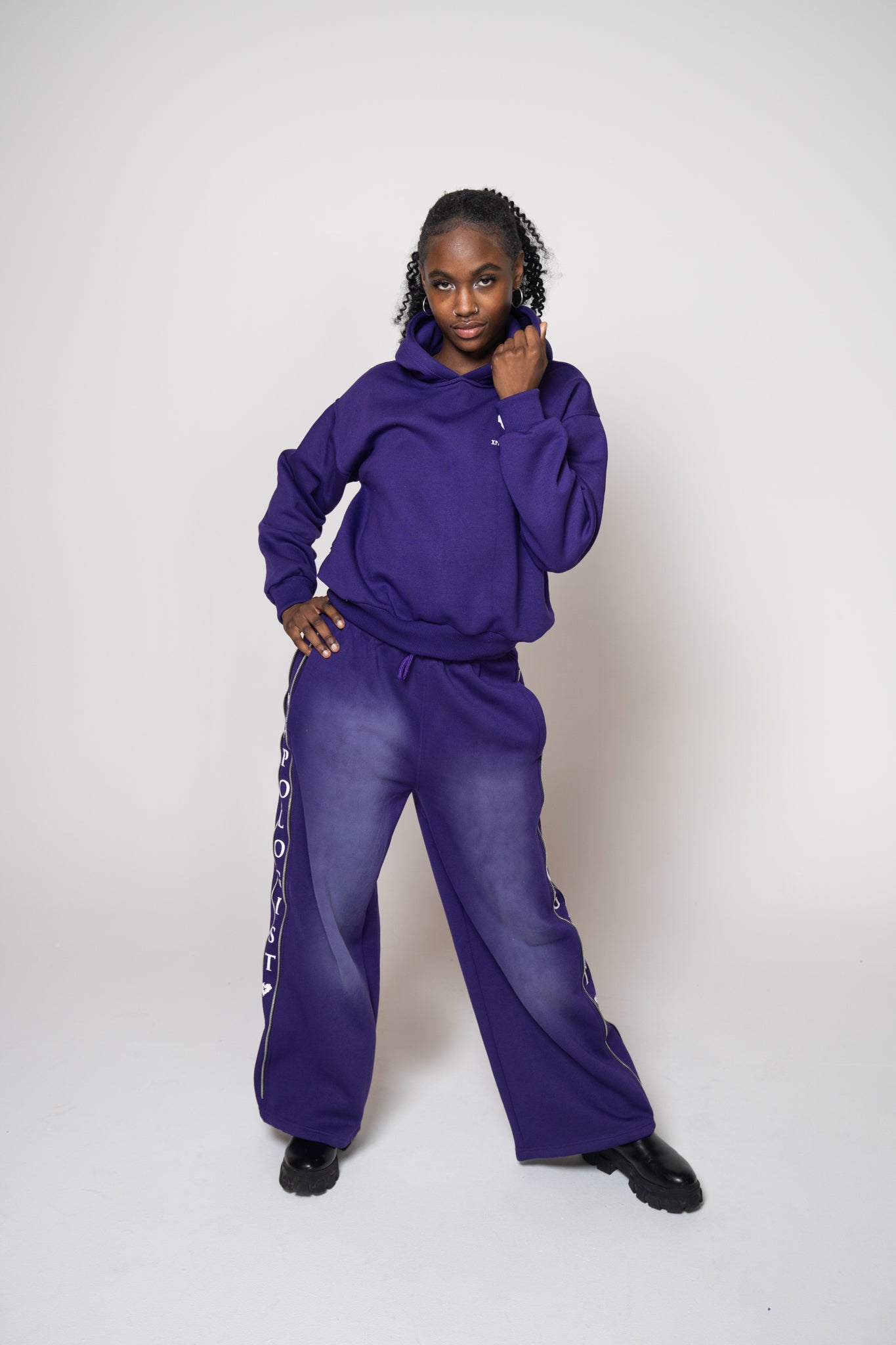 ZIP-LINE SWEATSUIT (Purple)