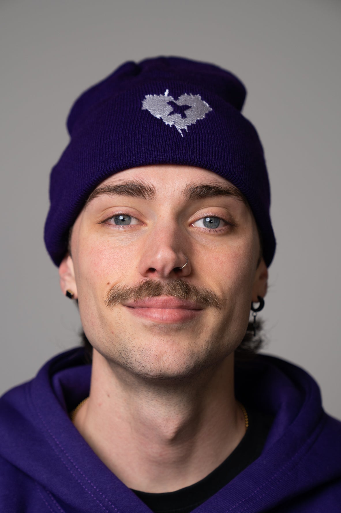 "X" Heart Beanies