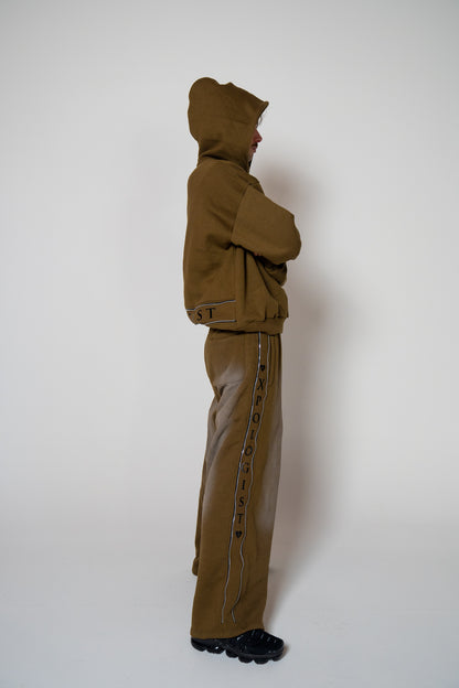 ZIP-LINE SWEATSUIT ( Olive Green )