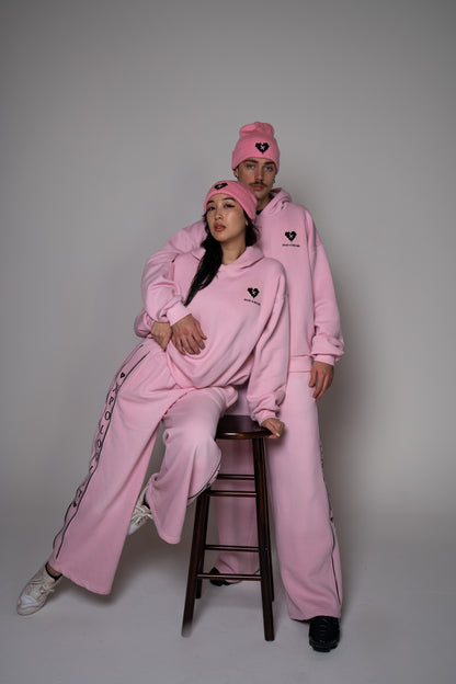 ZIP-LINE SWEATSUIT (Pink )