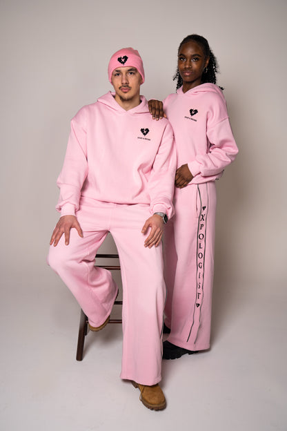 ZIP-LINE SWEATSUIT (Pink )
